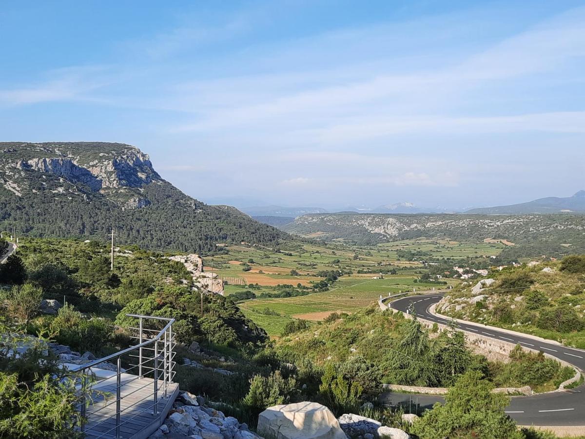 Lodge Avec Vue Imprenable ! Vingrau ภายนอก รูปภาพ